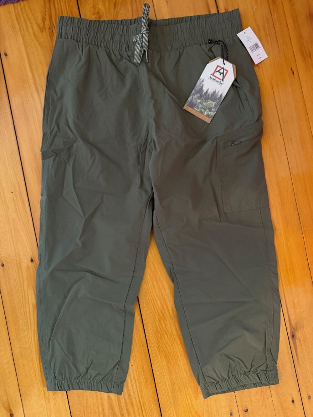 NWT Avalanche Supply Cropped Ripstop Pant, Dusty Olive